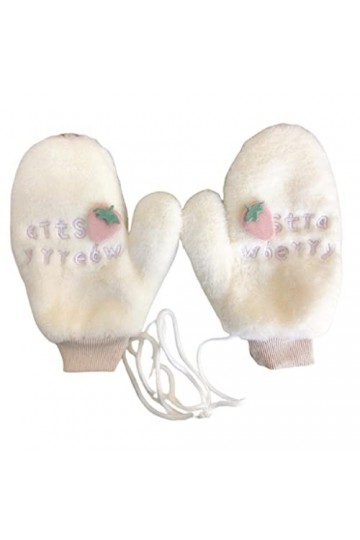 Moufles dhiver douces pour enfants - Pour garder au chaud - Pour les activités de plein air, la marche, le cyclisme, le jogg