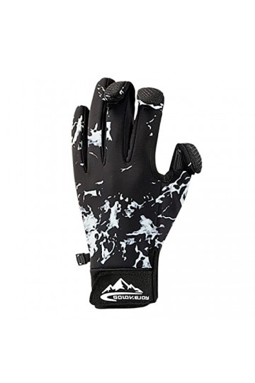 Gants dhiver en cuir pour femme avec fermeture éclair tactile, coupe-vent, chauds, imperméables, coupe-vent, chauds, G, L