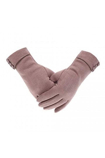 SRYNXGH Gants dhiver Chauds pour Femme avec écran Tactile pour extérieur Cyclisme + moufles en Velours, Kaki