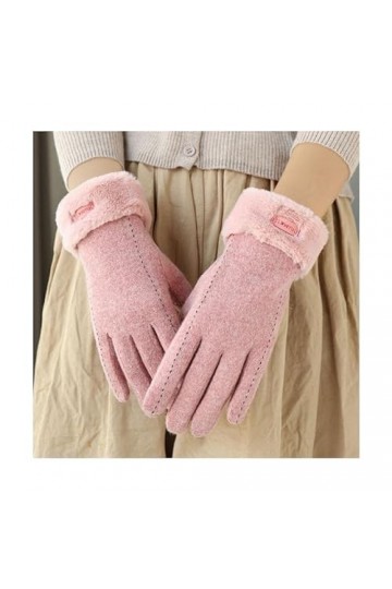 TJOIUY Gants dhiver Hiver Rétro élégant Gants Coupe-Vent Gants dhiver pour Femmes Gants à écran Tactile Gants Chauds Gants 