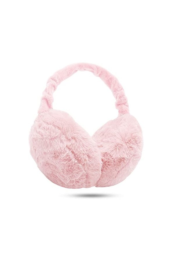 KQueenStar Direct Cache Oreilles Femme dhiver-Cache-Oreilles en Peluche,Cache Oreilles Pliables Cache Oreilles Chaud Ajustab