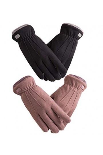 Woogwin Gants dhiver chauds pour femme avec écran tactile - - taille unique