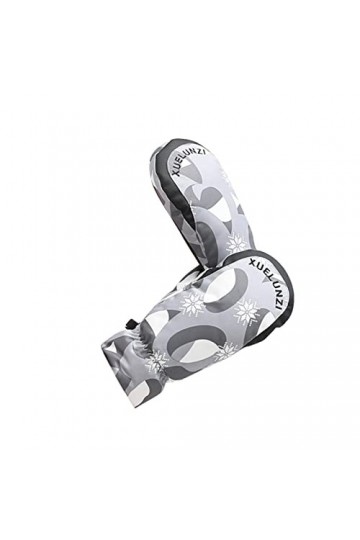 Gants dhiver chauds et imperméables pour femme avec poche gris, taille unique 