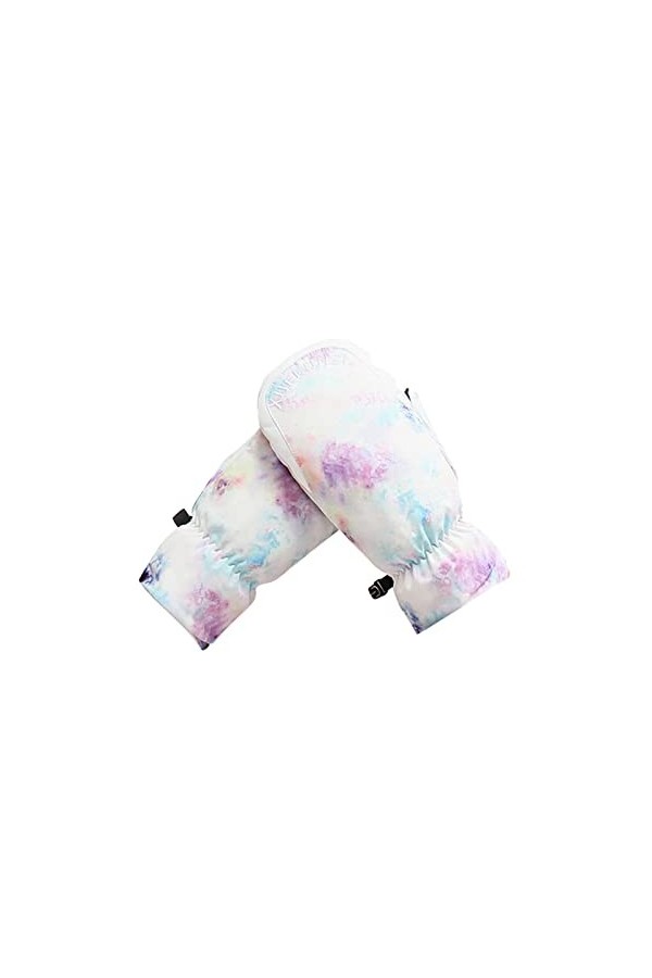 Gants dhiver chauds et imperméables pour femme avec poche gris, taille unique 