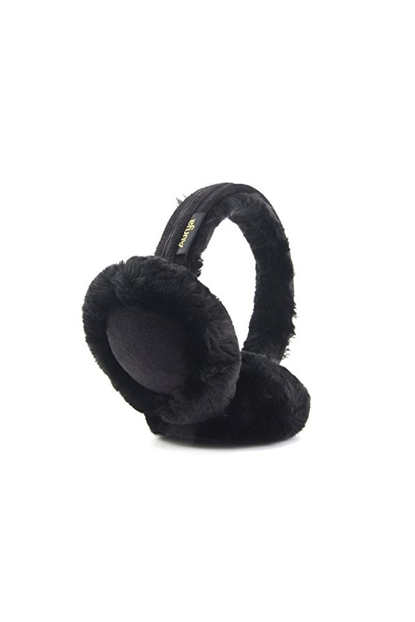 Cache-oreilles en 5 couleurs – Cache-oreilles classiques unisexes dextérieur pour le sport et les soins personnels – Noir