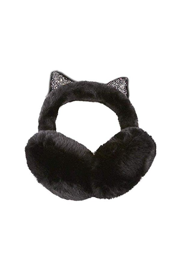 Peakpet - Cache-oreilles - Femme taille unique - Noir - Taille unique