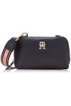 Tommy Hilfiger Sac Bandoulière Femme Tommy Life Crossover Petit Modèle, Bleu Space Blue , Taille Unique