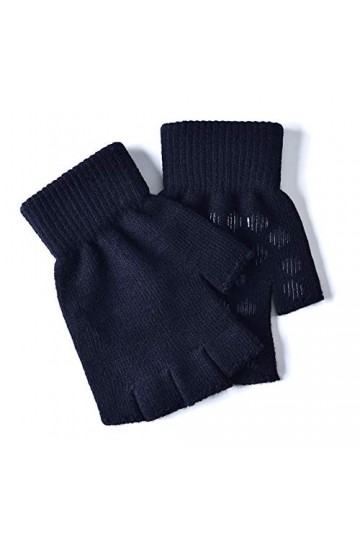 FUFU Moufles des Gants dhiver sans Doigts Unisexe Tricoté Gants Tricotés Confort Et Chaleur