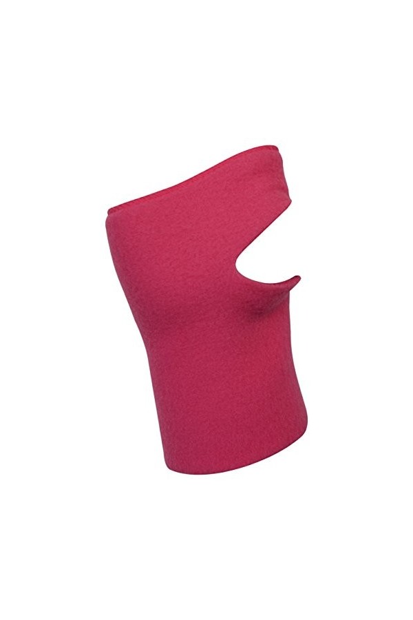 Octave® Mitaines unisexes courtes pour garder vos mains au chaud et les doigts libres, rose, L