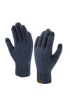 Bequemer Laden Femmes Hiver Chaud Gants Tactiles Thermique Tricoter Gants pour Temps Froid, Noir, Taille unique