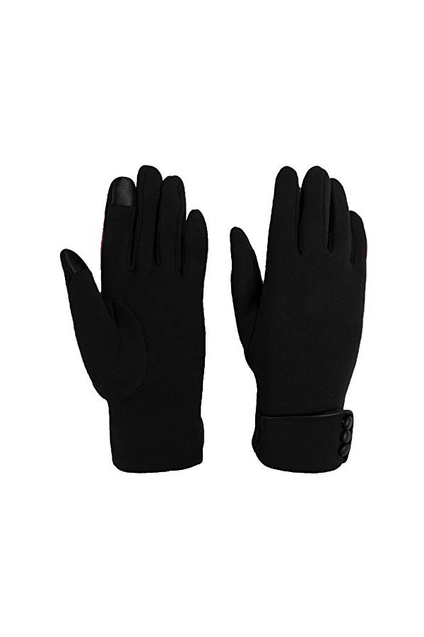 NewPI Gants Chauffants dhiver Femme Gants Professionnels à écran Tactile Gants Chauds Doublure Polaire puor Cyclisme/Moto/Au