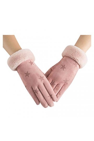 Gants Femmes Automne Hiver Chaud Gants Dentraînement Moufles Gants De Conduite des Femmes dhiver Cold Protection Color : P