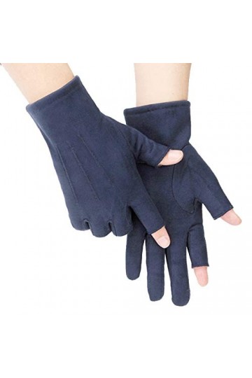 FUFU Moufles Gants Tricotés sans Doigts Chauds À Demi-Doigts Gants en Tricot dhiver Gants De Conduite pour Hommes Femmes Tem
