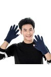 FUFU Moufles Gants Tricotés sans Doigts Chauds À Demi-Doigts Gants en Tricot dhiver Gants De Conduite pour Hommes Femmes Tem