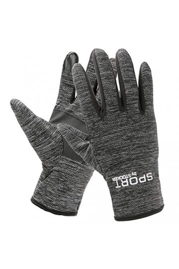 FUFU Moufles Gants À Lécran Tactile Hivernale, Gants Chauds À La Poignée Antidérapante, Gants De Manchette Élastiques, pour 