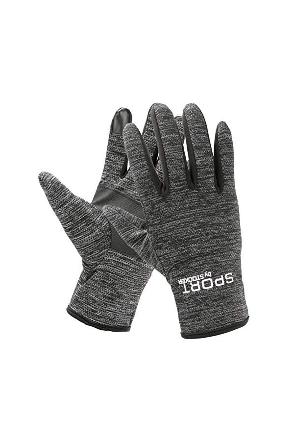 FUFU Moufles Gants À Lécran Tactile Hivernale, Gants Chauds À La Poignée Antidérapante, Gants De Manchette Élastiques, pour 