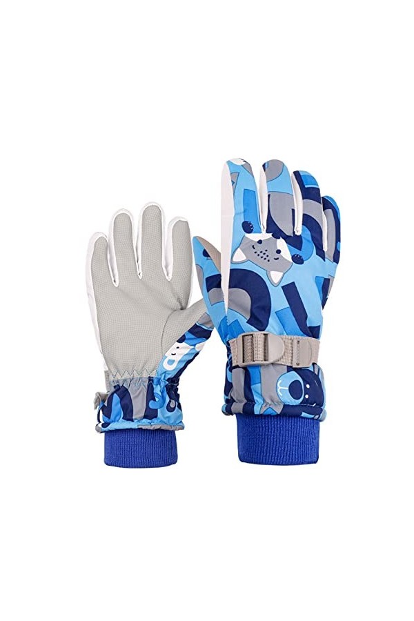 Allbestop Noel gants Mitaines Chaudes En Peluche Chaude,Gants Enfant Gants Femme Hiver Chaud Bonnet Bébé Gants Menage Le Gant