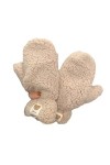 Gants en peluche Kawaii en laine dagneau doublée Sherpa pour lhiver, blanc, Taille Unique