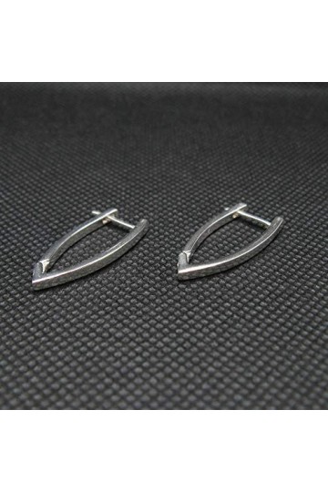 Élégant Doreille en Argent Massif Poinçonné 925E000769 Empress