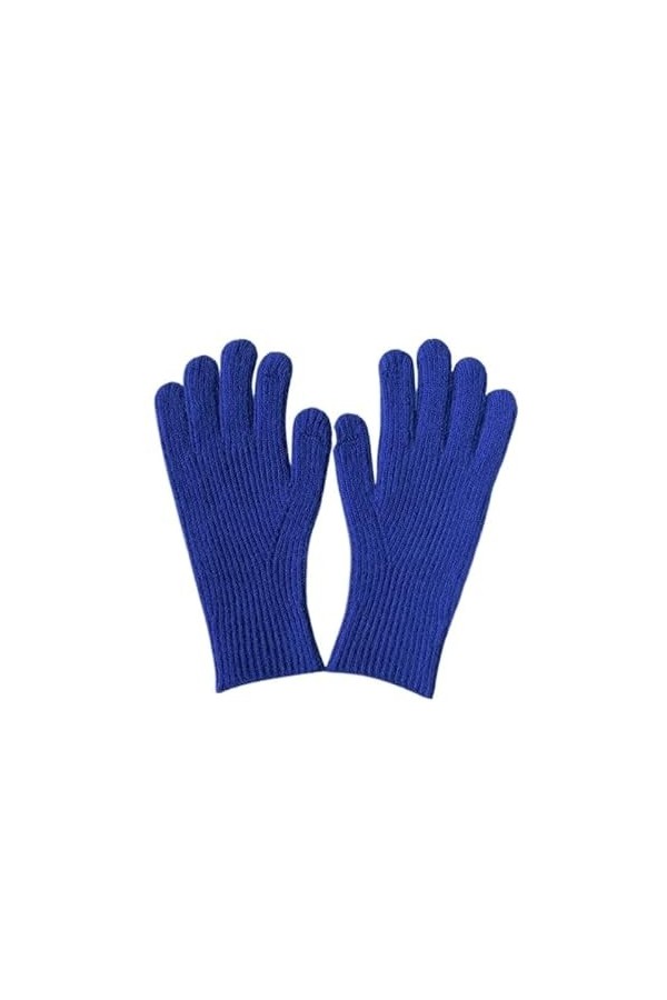 QLSWZC Gants Hiver Femme Chaud Gants de Protection de Poignet Longs Chauds dautomne et dhiver, Femmes à Tricoter en Laine é