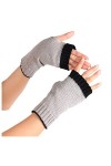Mitaines Gants Tricot sans Doigt Solide Demi-Épissure Casual Mignon Tricoté Modèle Gants Femmes Mitaines Femmes Confortable e
