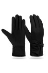 YONHEE Gants dhiver à écran tactile - Gants dhiver chauds, imperméables et coupe-vent avec pour la marche, le vélo, léquit