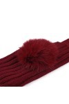 AiKoch Gants dhiver Écran Tactile Femmes Moufles Femme Garder Au Chaud Gants Plein Doigts Dextérieur Accessoires Cold Prote