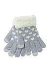 Butterme 1 Paire Mode Automne-Hiver Chaud motif damour Gants tactiles Gants Tricotés Gants à écran Tactile Pour Tous Les TéL