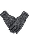 Hommes Gants en Tricot Automne Hiver Homme Gants Écran Tactile Plus De Velours Mince Solide Moufles daffaires Cold Protectio