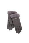 QLSWZC gants hiver femme chaud Gants de cyclisme en plein air rembourrés et épaissis for lhiver des femmes Écran tactile bou