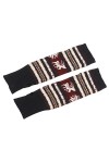 GALPADA 1 Paire Wapiti Couverture Dames Chaud Mitaines Bras Dessin Animé de Marine Tricot Tricot pour Protection Tricot Vacan