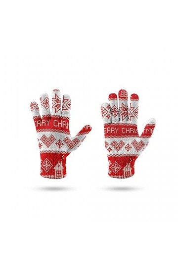 LIUZIXI Gants Chauds Tricotés - Gants DÉcran Tactile Coupe-Vent Antidérapants Décontractés pour Hommes Et Femmes - Moufles D