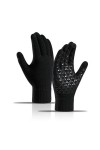 SHRIMAD Écran Tactile Femmes Gants Garder Au Chaud Moufle Coupe-Vent Gant dhiver Doublure en Tricot Doux Antidérapant Extéri