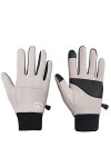 Gants dhiver en peluche épaisse coupe-vent pour femme, kaki, M