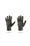 LIUZIXI Gants pour Écran Tactile - Automne Hiver Tricoté Chaud Épais Rétro Ethnique Fleur Coupe-Vent Mitaines - Unisexe Extér