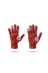 LIUZIXI Gants Thermiques en Tricot - Mitaines Unisexes À Manchette Élastique À Écran Tactile - Motif De Noël Gants Coupe-Vent