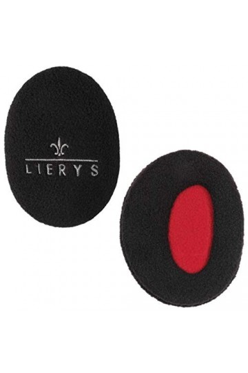 Lierys Cache-Oreilles Femme/Homme - Protege-Oreilles avec Doublure, Doublure Automne-Hiver - S Noir