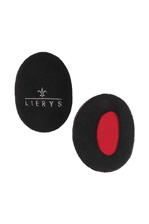 Lierys Cache-Oreilles Femme/Homme - Protege-Oreilles avec Doublure, Doublure Automne-Hiver - S Noir