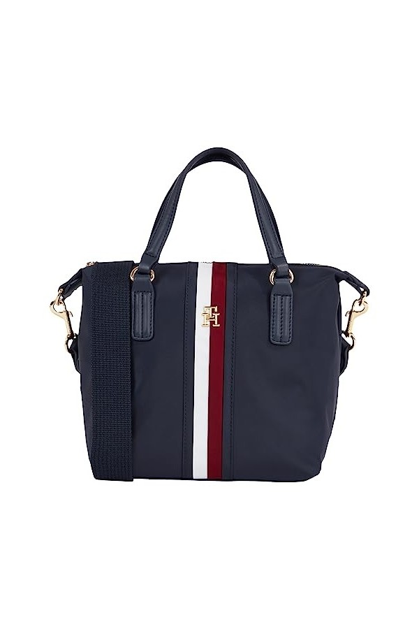 Tommy Hilfiger Poppy Petit sac fourre-tout Corp, bleu, OS, Bleu sidéral., Taille unique, Décontracté