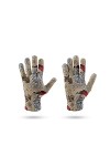 LIUZIXI Gants Tricotés pour Écran Tactile - Hiver Hommes Femmes Outdoor Riding Running Ribber Poignets Gants Chauds - Noël Sa