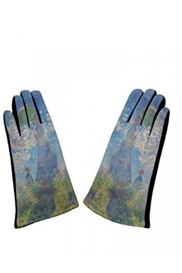 TF Gants femme maman maman grand-mère élégante écran tactile cadeau de Noël anniversaire Saint-Valentin couple Amour art pein
