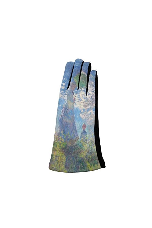 TF Gants femme maman maman grand-mère élégante écran tactile cadeau de Noël anniversaire Saint-Valentin couple Amour art pein
