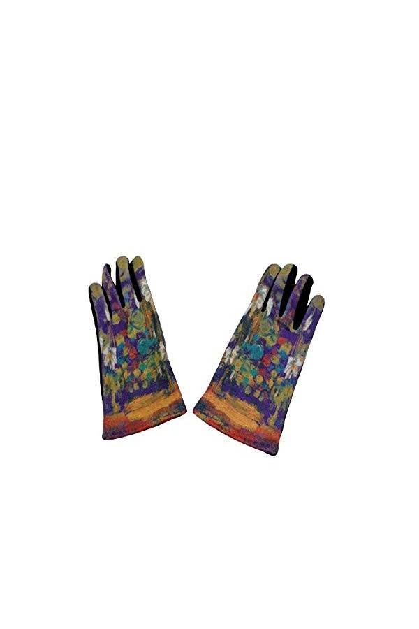 TF Gants femme maman maman grand-mère élégante écran tactile cadeau de Noël anniversaire Saint-Valentin couple amour art pein