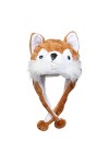 JK Home Mignon Bonnet Animal 3 en 1 Chapeau dhiver Velours Echarpe Gants Cache Cou Oreilles Ours Blanc