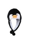 JK Home Mignon Bonnet Animal 3 en 1 Chapeau dhiver Velours Echarpe Gants Cache Cou Oreilles Ours Blanc