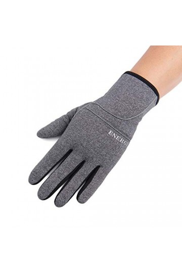 FUFU Moufles Gants dhiver Gants tricotés Chauds de lécran Tactile avec élastique Manchettes antidérapants Gants Chauds Col