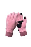 Hiver Chaud Polaire Gants à Ecrans Tactiles anti-glisse hivernales pour le sport en plein air Conduite