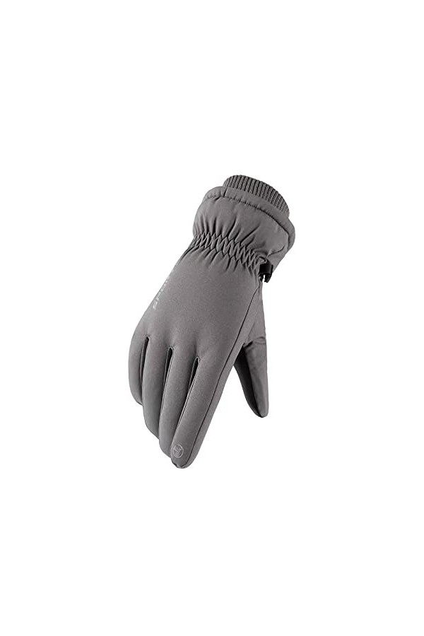 Hiver Chaud étanche Gants à Ecrans Tactiles anti-glisse hivernales pour le sport en plein air Conduite