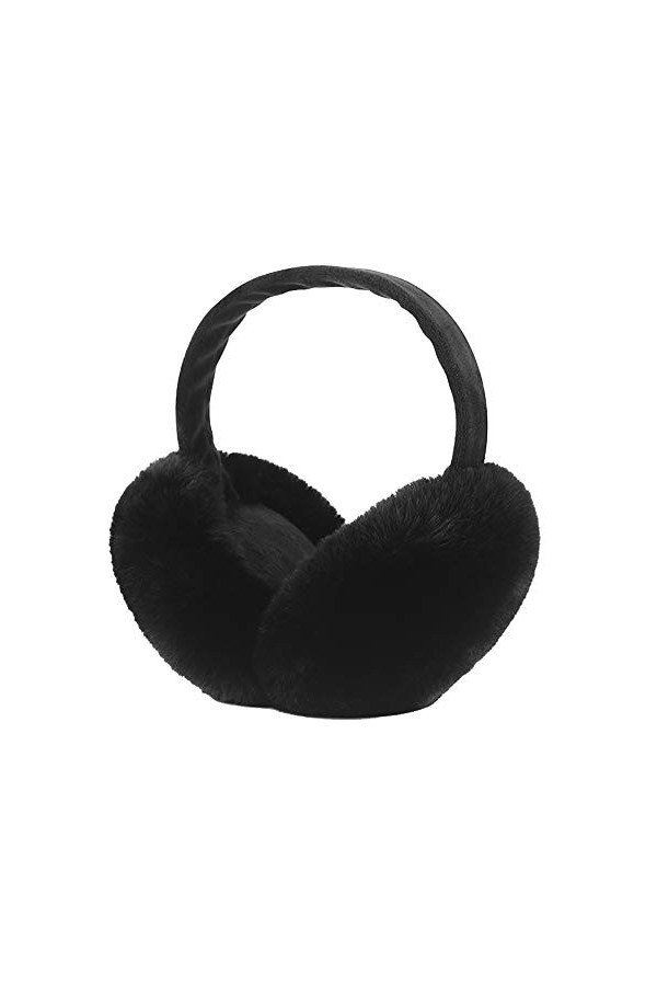 WOIRROIP Cache Oreilles en Peluche pour Femme，Cache Oreilles Femme Mignon Cache Oreilles Pliables Doux Cache Oreilles Chauds 