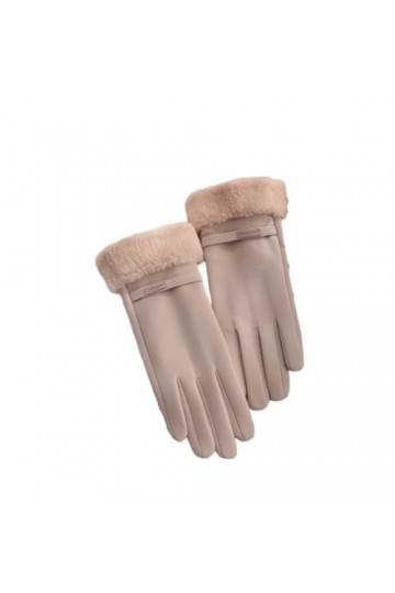 SMED Gants Chauds pour Femmes avec écran Tactile en Velours Gants résistants au Froid pour Le Cyclisme en Plein air et Les vé